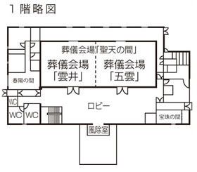 フロアガイド　はーとライフホール１F